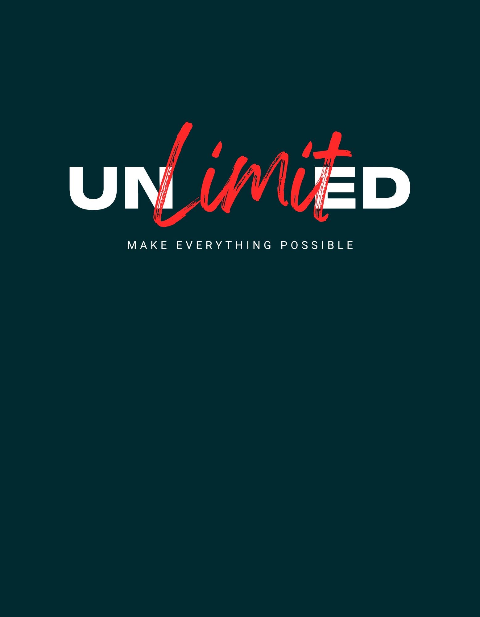 ThePandaFit “Unlimited” Oversized Heavyweight Cotton T-Shirt