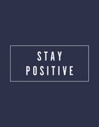 ThePandaFit “Stay Positive” Premium Cotton Fleece Hoodie