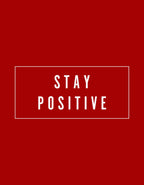 ThePandaFit “Stay Positive” Premium Cotton Fleece Hoodie