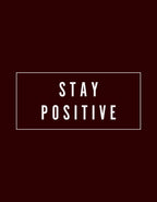ThePandaFit “Stay Positive” Premium Cotton Fleece Hoodie