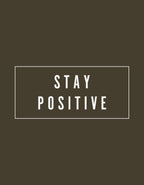 ThePandaFit “Stay Positive” Premium Cotton Fleece Hoodie