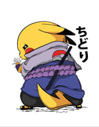 Pikachu Uchiha — Oversized Tee