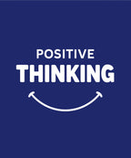 Positive Thinking Men’s Hoodie – 300 GSM Heavyweight Fleece | Minimal Motivational Design