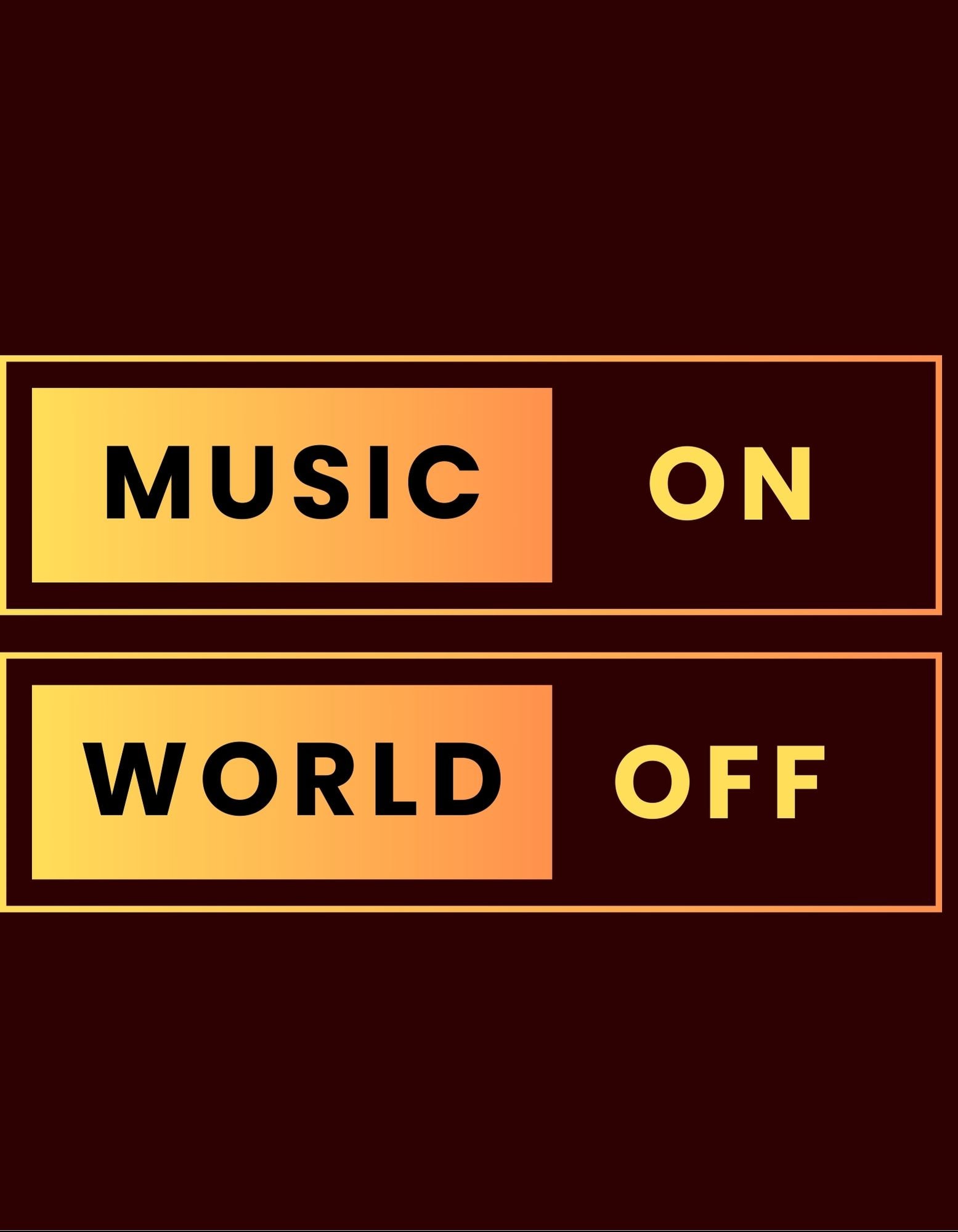 Music Mode Mens Hoodie – “Music On, World Off”