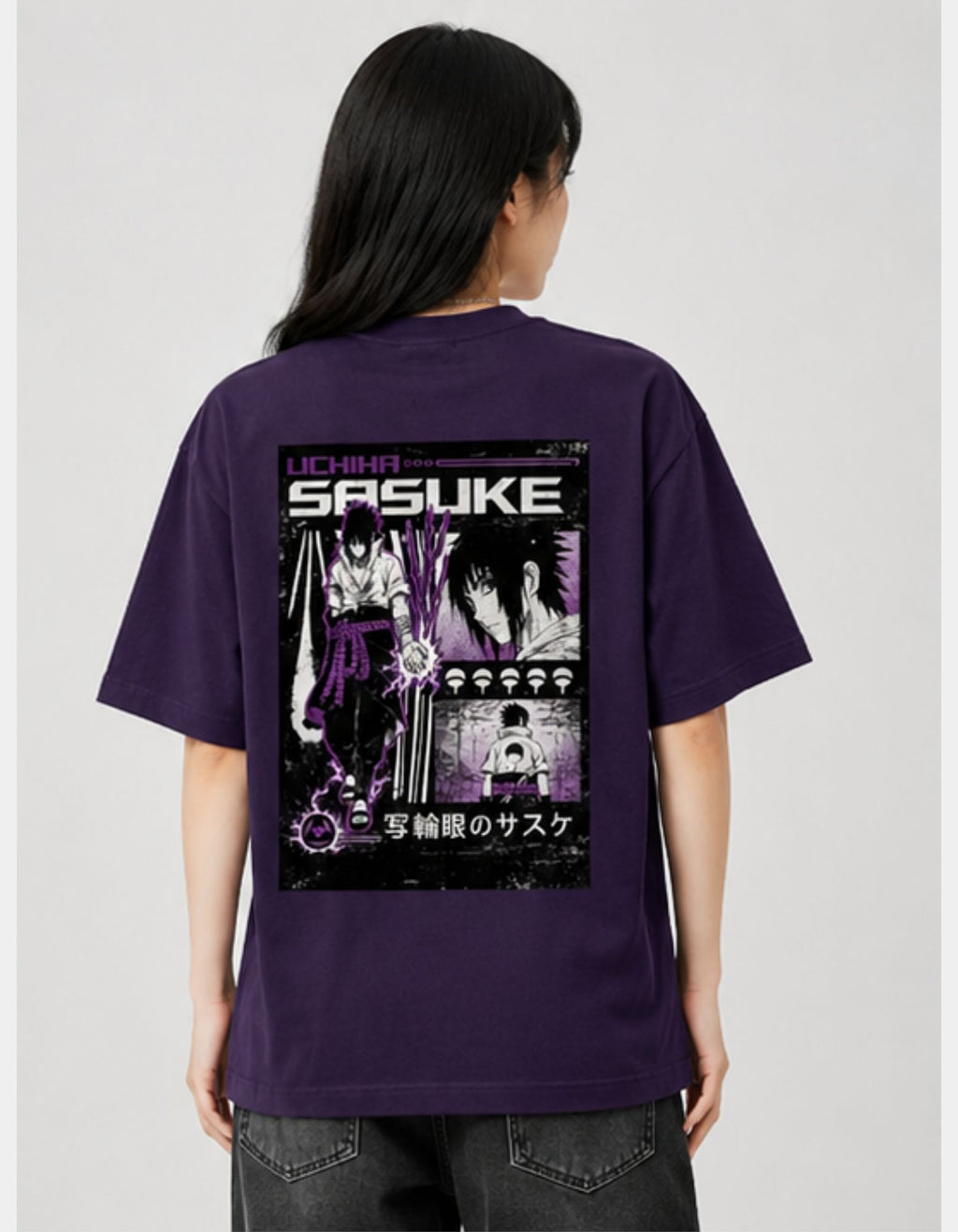 Sasuke Uchiha DP — Oversized Tee