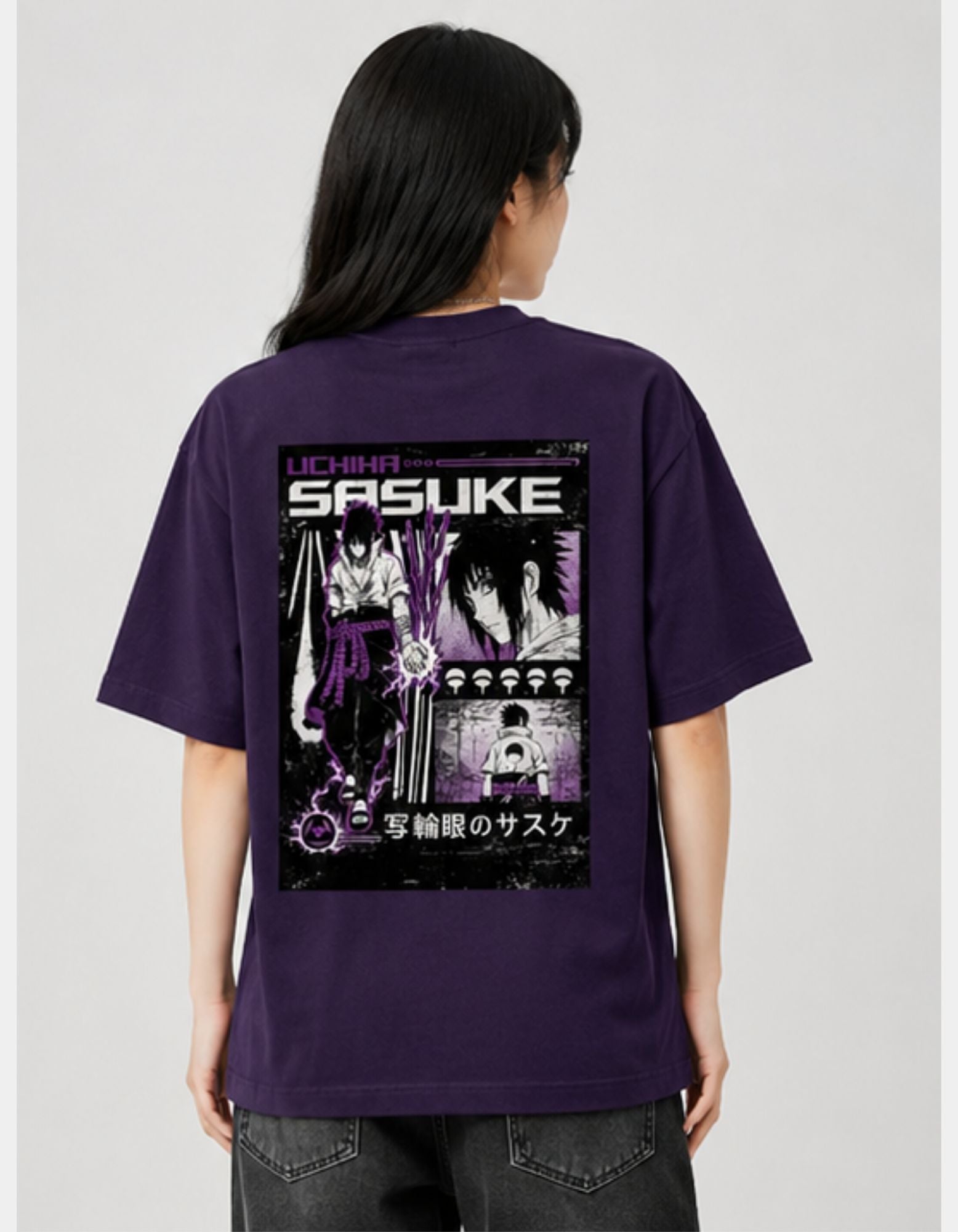 Sasuke Uchiha — Oversized Tee