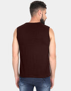 Men’s Sleeveless Cotton T-Shirt – Lightweight Gym & Casual Tank Tee