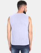 Men’s Sleeveless Cotton T-Shirt – Lightweight Gym & Casual Tank Tee