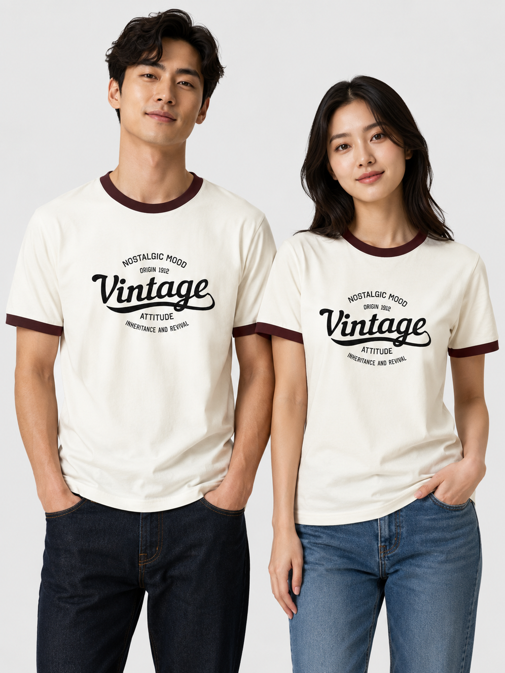 Vintage Attitude — Unisex Ringer Tee