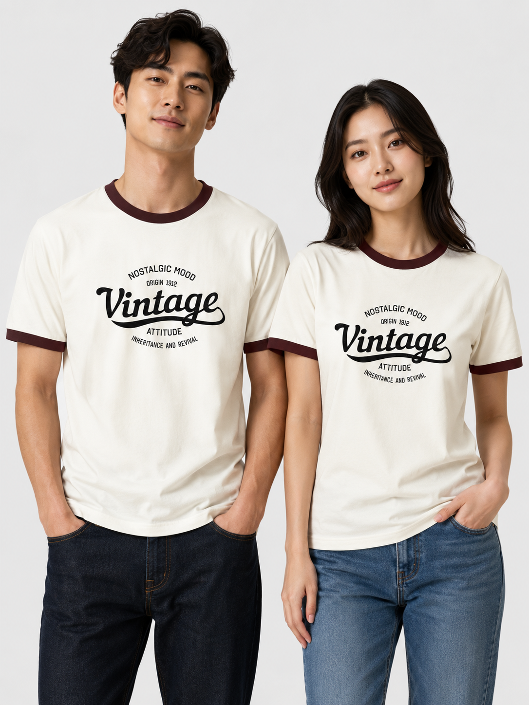 Vintage Attitude — Unisex Ringer Tee