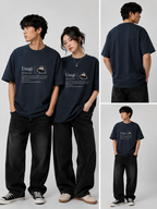 Unagi Definition Graphic Unisex — Oversized Tee