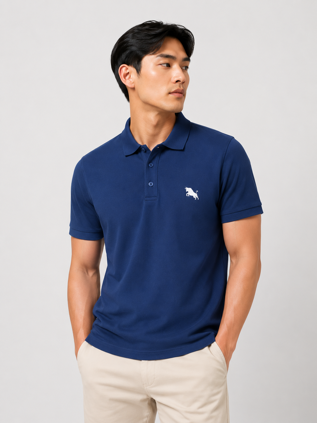 Classic 220 GSM Logo — Polo Tshirt