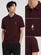 Classic Airtex Logo — Polo T-Shirt