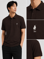 Classic Airtex Logo — Polo T-Shirt
