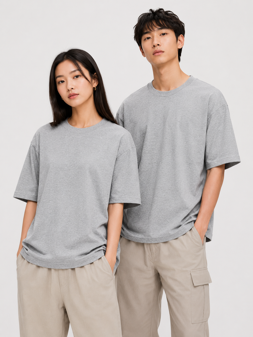 Solid Unisex 180 Gsm — Oversized Tee