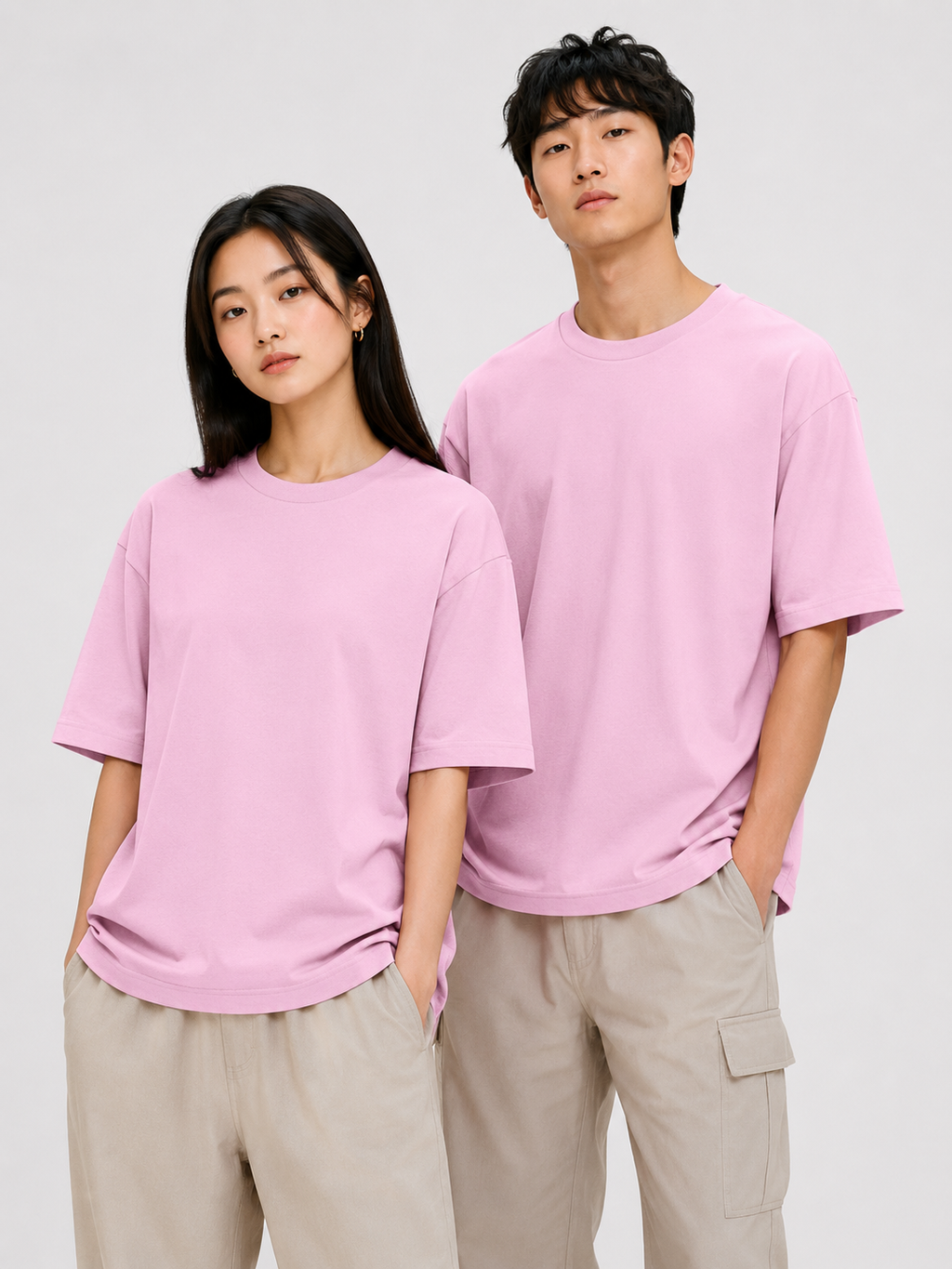 Solid Unisex 180 Gsm — Oversized Tee