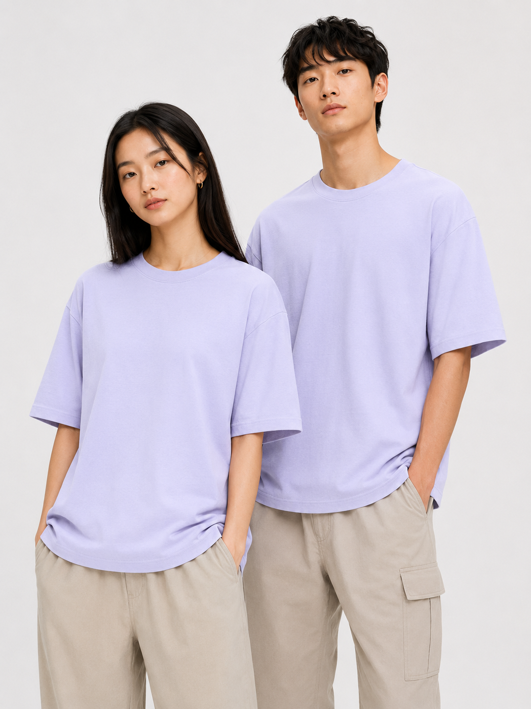 Solid Unisex 180 Gsm — Oversized Tee