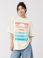 Workaholic Routine Classic — Oversized Tee