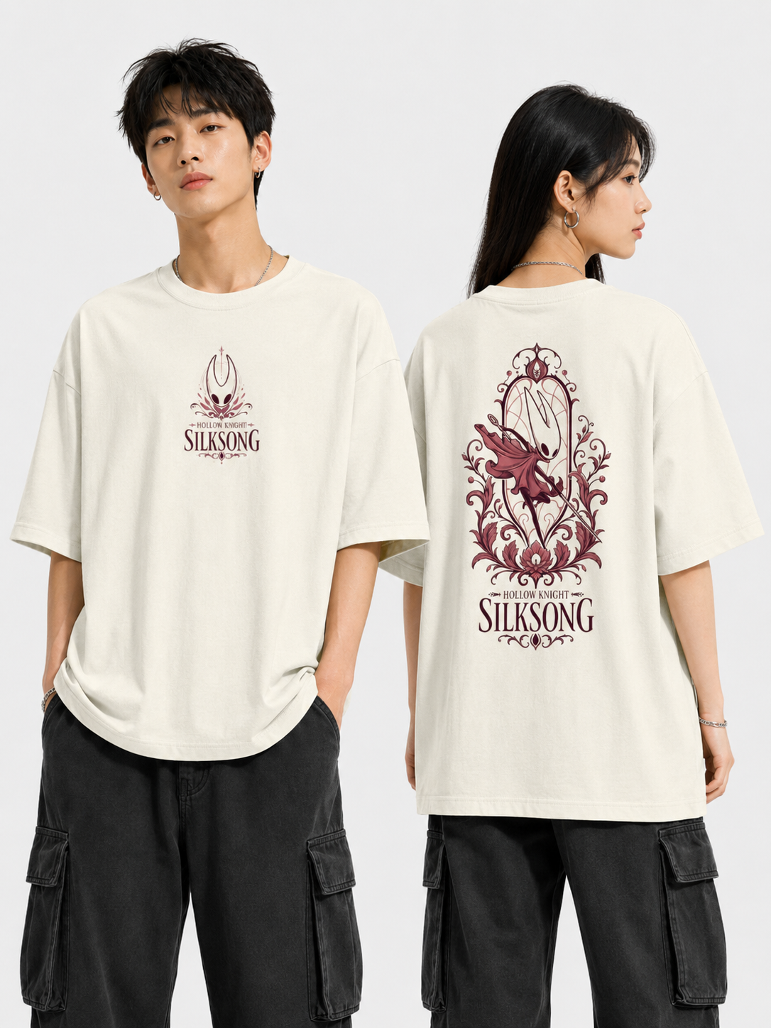 Hollow Knight Silksong Unisex — Oversized Tee
