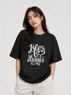 Life Is a Journey Oversized T-Shirt
