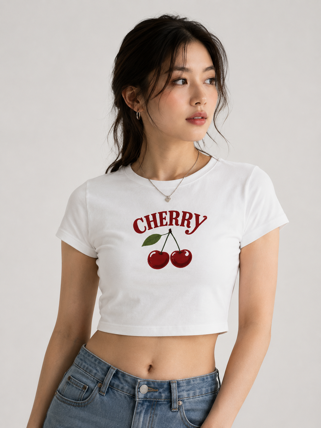 Cherry Crush Women’s Baby Tee