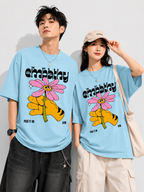 Everyday Bloom Graphic Oversized Tee