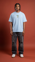 Hawaii Sunset Dual-Print Oversized T-Shirt