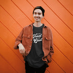 Never Trust Your Lust – Classic Front Print Men’s Crew T-Shirt