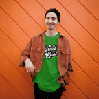 Never Trust Your Lust – Classic Front Print Men’s Crew T-Shirt