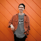 Never Trust Your Lust – Classic Front Print Men’s Crew T-Shirt