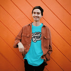 Never Trust Your Lust – Classic Front Print Men’s Crew T-Shirt