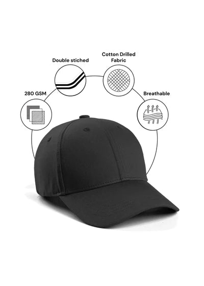 Classic Cotton Baseball Cap (7 Colors)