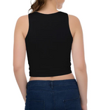 Essential Women’s Crop Tank Top – Premium Cotton Everyday Fit