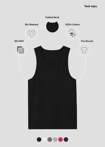 Women’s Classic Cotton Tank Top – Sleeveless Summer Essential
