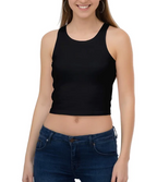 Essential Women’s Crop Tank Top – Premium Cotton Everyday Fit