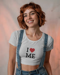 I Love Me Classic Cotton Crop Top