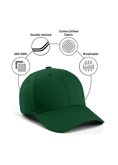 Classic Cotton Baseball Cap (7 Colors)