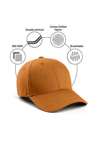Classic Cotton Baseball Cap (7 Colors)