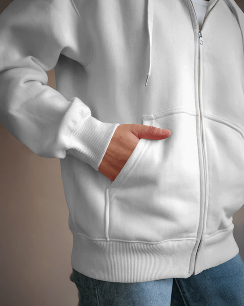 Classic 400 GSM Heavyweight Zip Hoodie [2 Solid Colors]