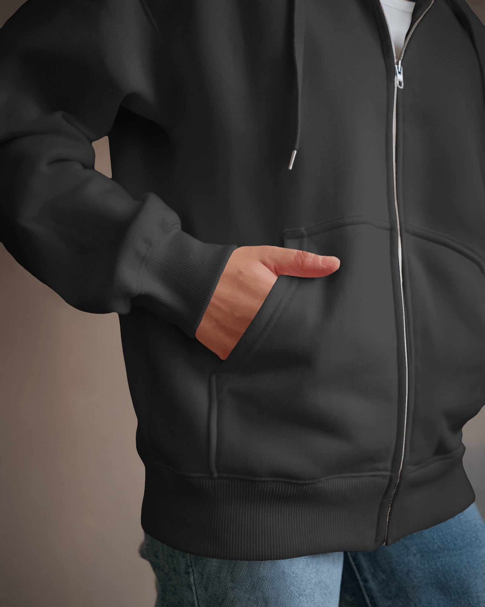 Classic 400 GSM Heavyweight Zip Hoodie [2 Solid Colors]