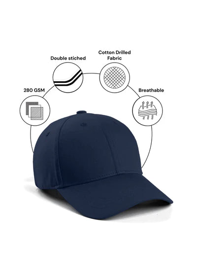 Classic Cotton Baseball Cap (7 Colors)