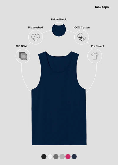 Women’s Classic Cotton Tank Top – Sleeveless Summer Essential