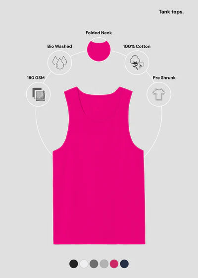 Women’s Classic Cotton Tank Top – Sleeveless Summer Essential