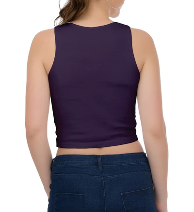 Essential Women’s Crop Tank Top – Premium Cotton Everyday Fit