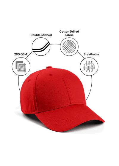 Classic Cotton Baseball Cap (7 Colors)
