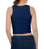 Essential Women’s Crop Tank Top – Premium Cotton Everyday Fit