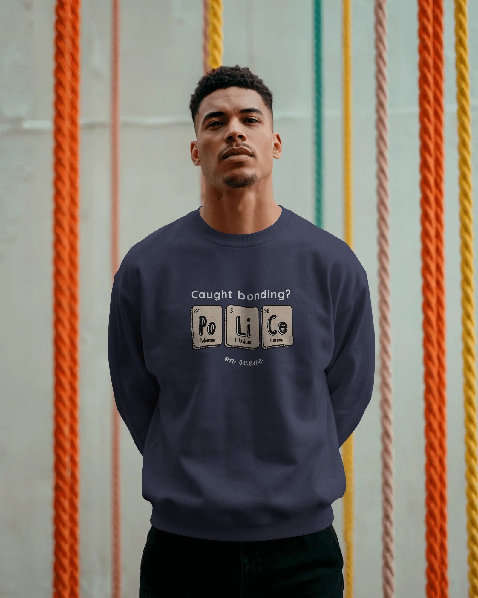 Coretta “Caught Bonding?” 300 GSM Cotton Fleece Sweatshirt