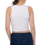 Essential Women’s Crop Tank Top – Premium Cotton Everyday Fit
