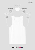 Women’s Classic Cotton Tank Top – Sleeveless Summer Essential