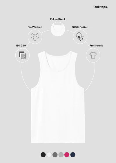 Women’s Classic Cotton Tank Top – Sleeveless Summer Essential